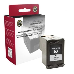 Compatible Black Ink Cartridge for HP F6U62AN (HP 63)