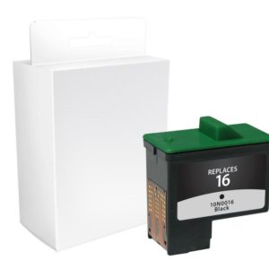Compatible Black Ink Cartridge for Dell Series 1, Lexmark #16/#17, Sharp UXC70B
